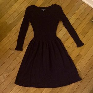 Dark maroon sweater dress from American eagle, xs